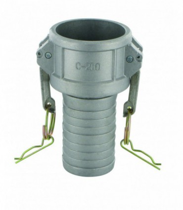 Raccord à CAME Coupleur Type C douille cannelée Inox