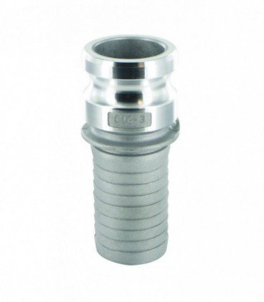 Raccord à CAME Adapteur Type E douille cannelée Inox