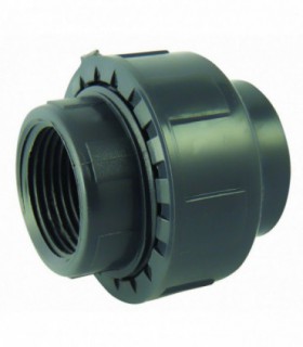 Adaptateur mixte à coller Union 3 pieces Femelle Femelle PVC