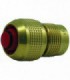 Raccord rapide arrosage coupleur a clapet 3 billes Laiton