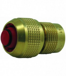 Raccord rapide arrosage coupleur a clapet 3 billes Laiton