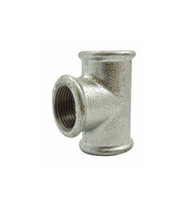 Té égal 90° Femelle Femelle Femelle  fonte